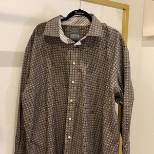 Men’s Big and Tall Thomas Dean Button Up